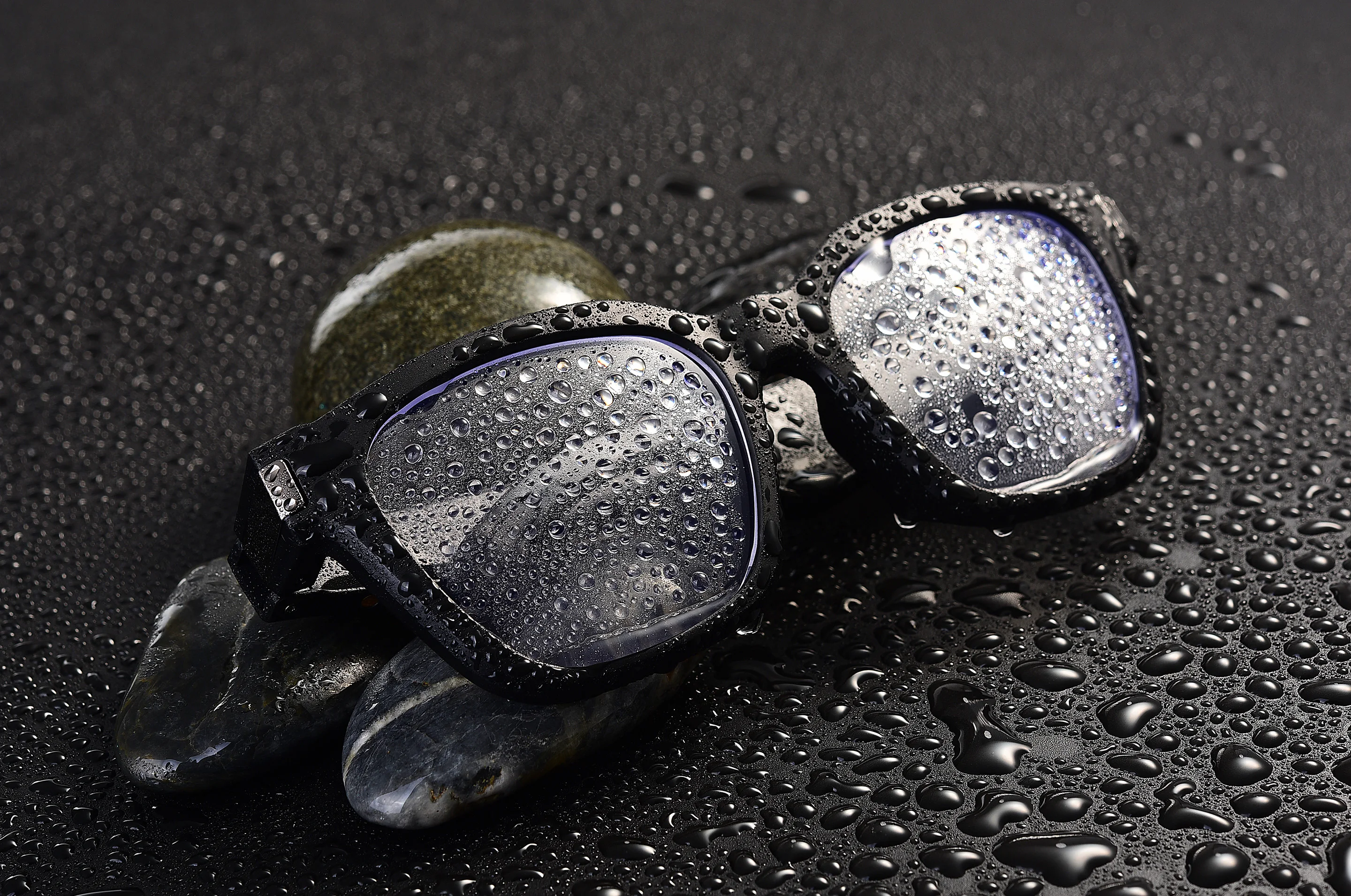 저렴한 골전도 무선 블루투스 안경 헤드셋 근시 운전 편광 선글라스 일체형 통화