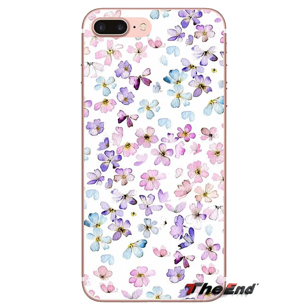 Transparent Soft Shell Covers For iPod Touch Apple iPhone 4 4S 5 5S SE 5C 6 6S 7 8 X XR XS Plus MAX Flowers Fruit Rose Peony |