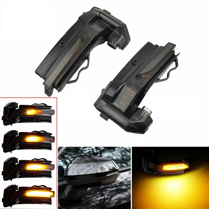 

A Pair Turn Signal Light Car Dynamic Side Marker Blinker for Audi Q2 2018 2019 2020 Q3 2019 2020 Indicator Sequential