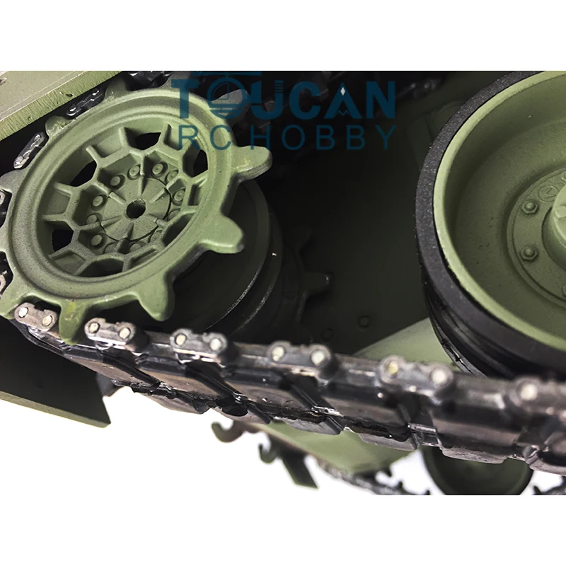 1/16 заказной полностью металлический Leopard2A6 RC Танк 3889 модель Heng длинная