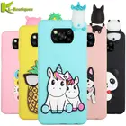 Чехол для Xiaomi Poco X3 NFC, чехол POCO X3 Pro, мягкий силиконовый чехол для телефона с объемными игрушками для Xiaomi PocoX3 X 3 NFC X3Pro, чехол-бампер