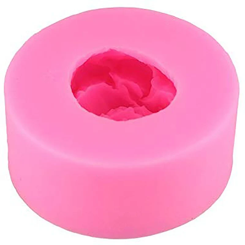 Маленькая Лилия Пион Форма силиконовая форма помадка Шоколадное Мыло формы