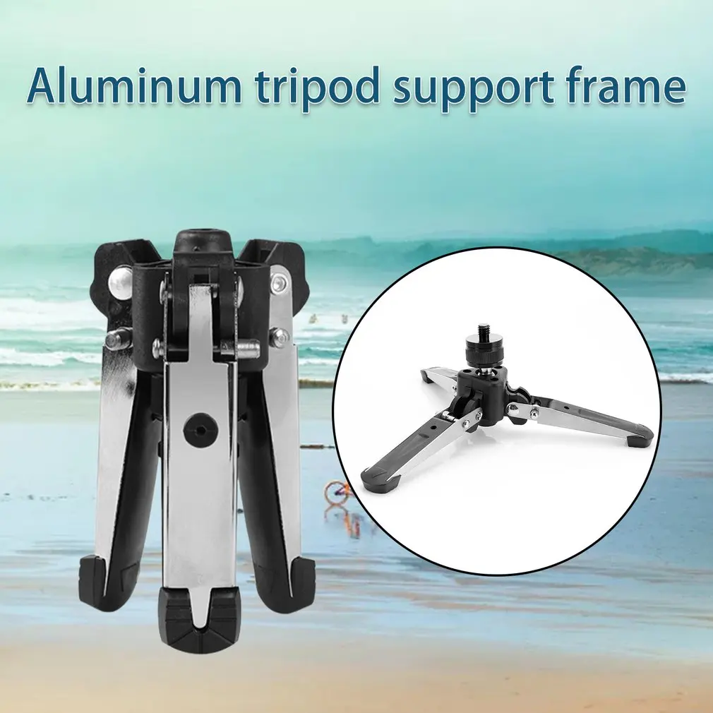 

Camera Aluminum Alloy Tripod Support Frame Three Claw Support Stand DV Photography Portable Monopod Tripod Base