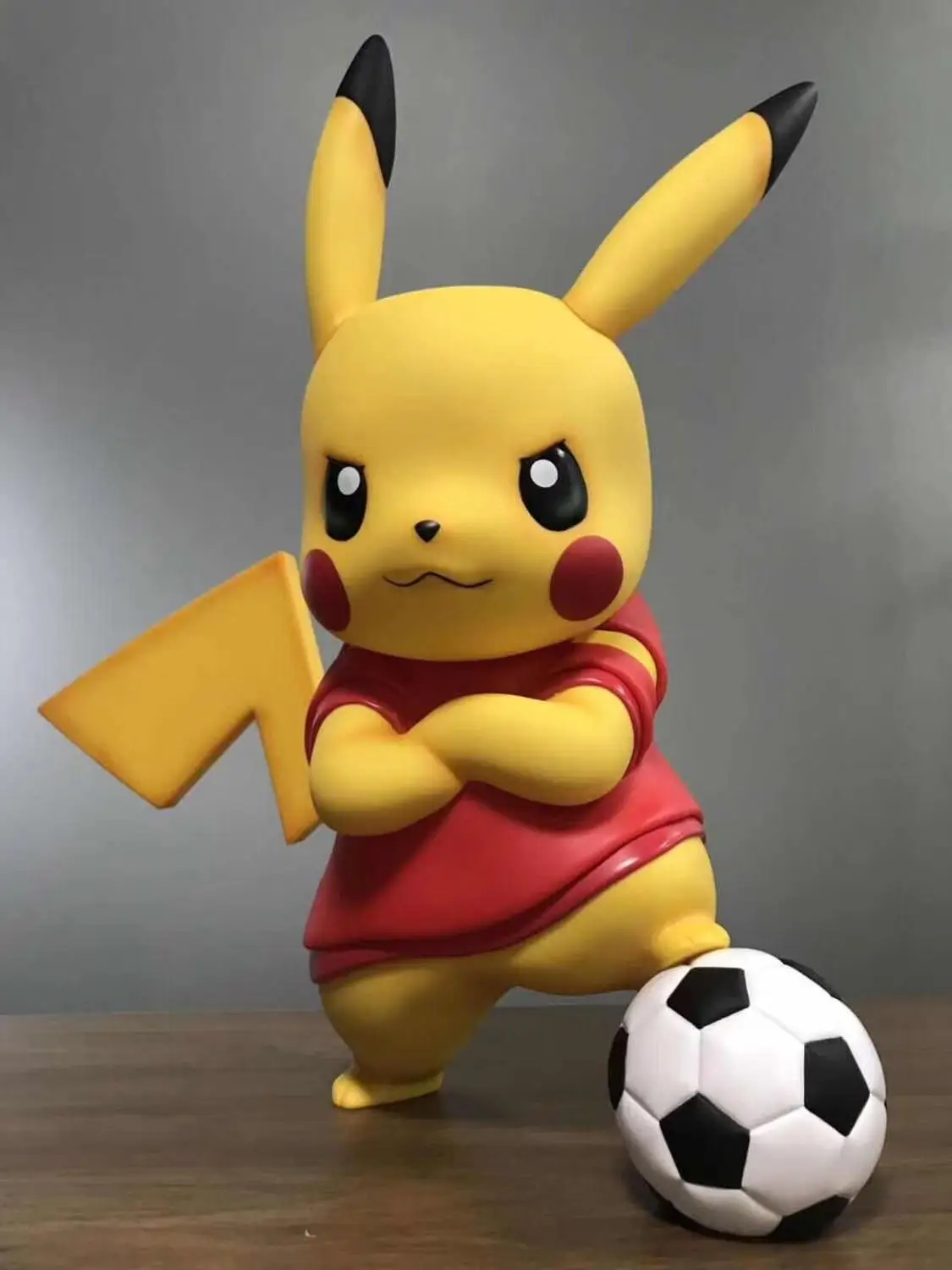 TAKARA TOMY большой размер аниме милый 1:1 Пикачу фигурка коллекционная мультяшная