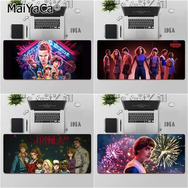

Maiya Top Quality Stranger Things MousePads Computer Laptop Anime Mouse Mat Free Shipping Large Mouse Pad Keyboards Mat