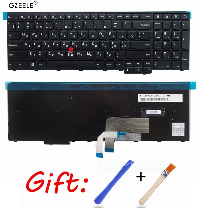 Русская клавиатура для Lenovo ThinkPad T550 T540 T540p L540 Edge E531 E540 W541 W540 W550s 0C44592 0C44913 0C44952