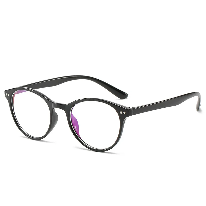 Black Myopia 5.0 Iboode очки для близорукости для женщин и мужчин овальная оправа прозрачные линзы прицельные очки по рецепту 0-0,5-1,0-1,5-2,0-6,0-Новинка - Цвет оправы: Black Myopia 5.0