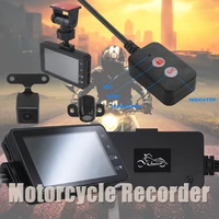 motorcycle camera dvr dashcam front rear video recorder waterproof dual len 32g 1080p motorbike night vision electronic dash cam