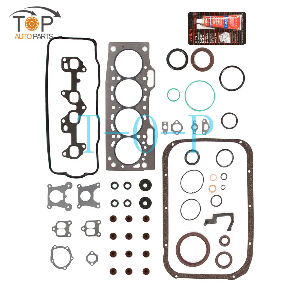 

3E Engine Repair Overhaul Gasket Kit Cylinder Head 04111-11075 For Toyota Corolla Tercel 1.5L