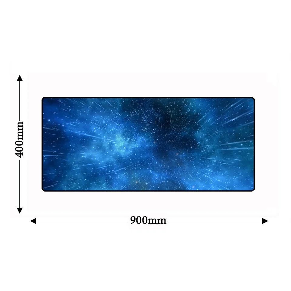 900*400*3mm Custom Anti-slip Lockedge Gaming Computer Mouse Pad Large Laptop Cushion XL Space tapis de souris Mousepad Desk Mats |