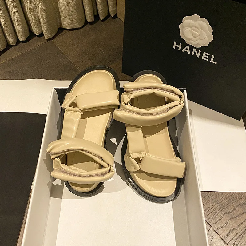 

Gladiator Sandals Women Sandals Summer 2021 Casual Shoes Woman Flats Sliders Shoes Women Shoe Heels Sandles Platforms Fashion 40