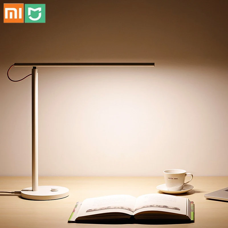 Xiaomi Mija MJTD01YL умный светодиодный настольный светильник 4 фонаря без мерцания интеллектуальная яркость беспроводное подключение управление приложением