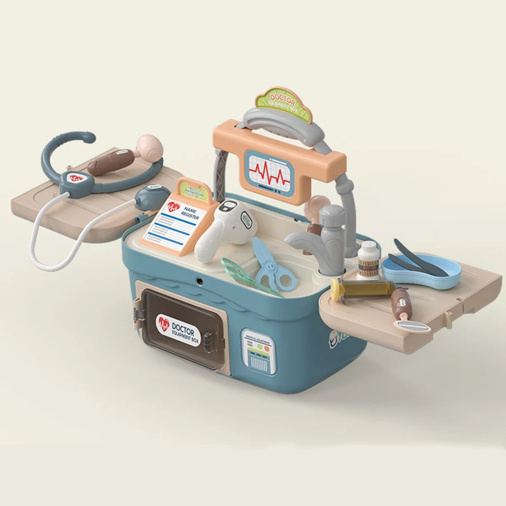 

Докторские игрушки для детей, медицинская игрушка, докторский комплект для ролевых игр, игровой домик, развивающие игрушки, имитация стетос...