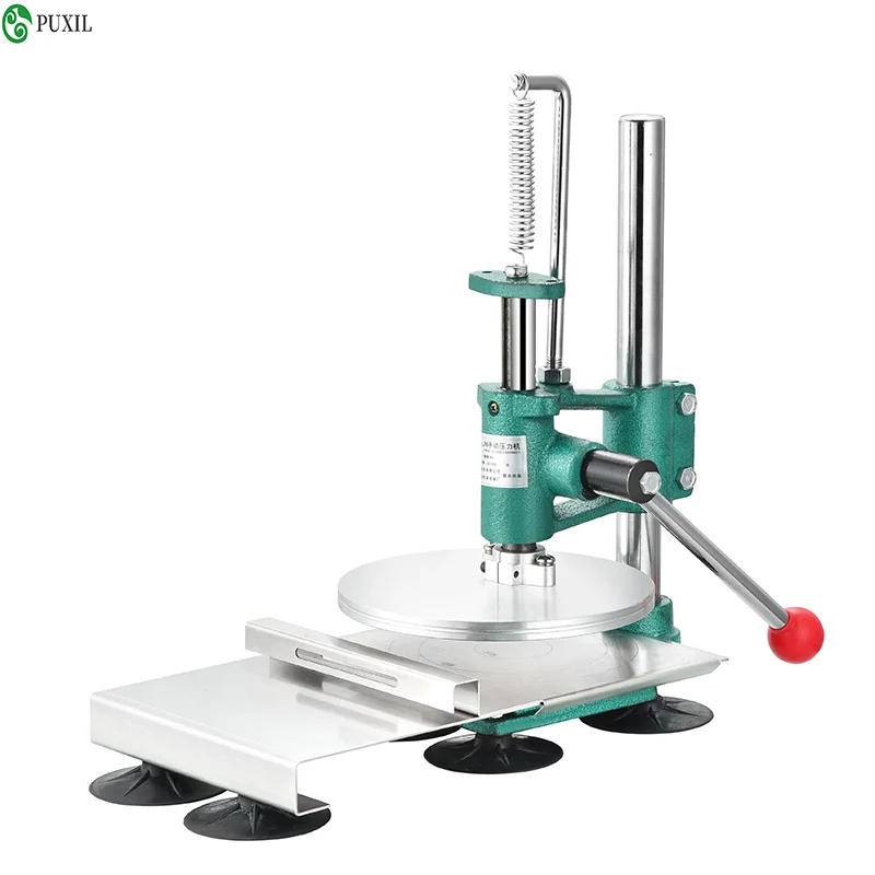 

Manual 20cm Pizza Dough Press Machine Pizza Dough Flattening Press Dough Roller Sheeter Chapati pressing machine Pastry Presser