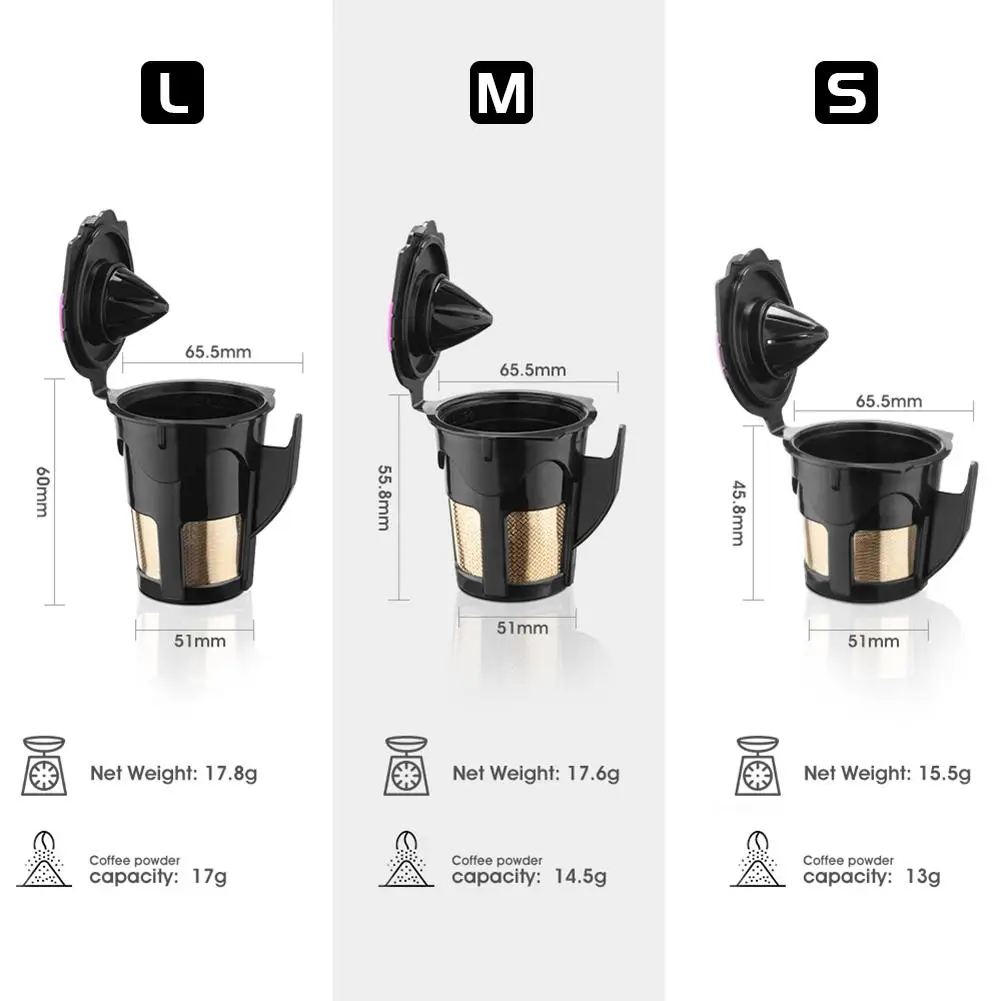 Многоразовая кофейная капсула для Keurig-машины многоразовый фильтр кофе Темпер