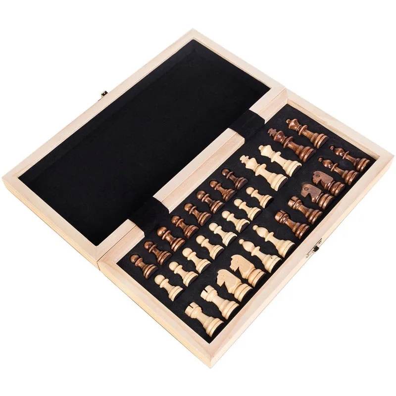 

Folding magnetic chess parent-child interactive chess children outdoor leisure chess