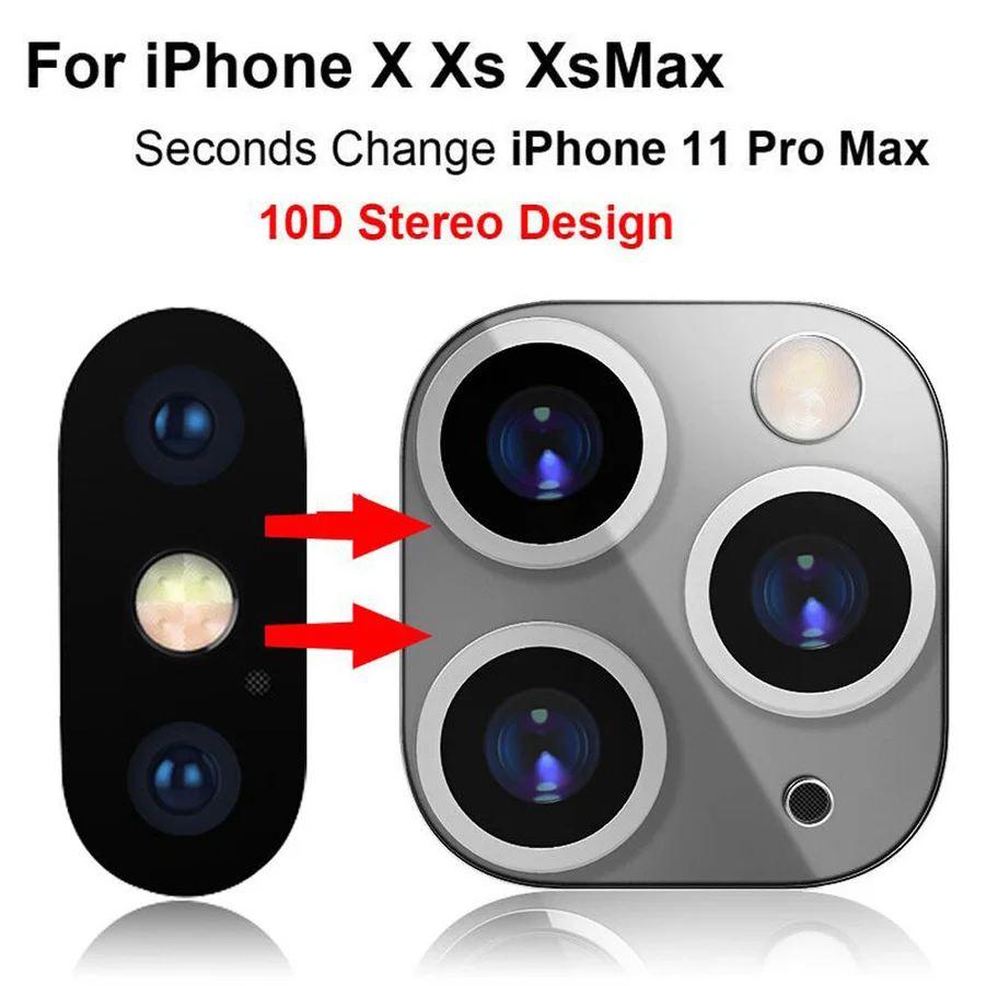Волшебный чехол 3 поколения для IPhone Apple X XS MAX наклейка с сменой объектива и
