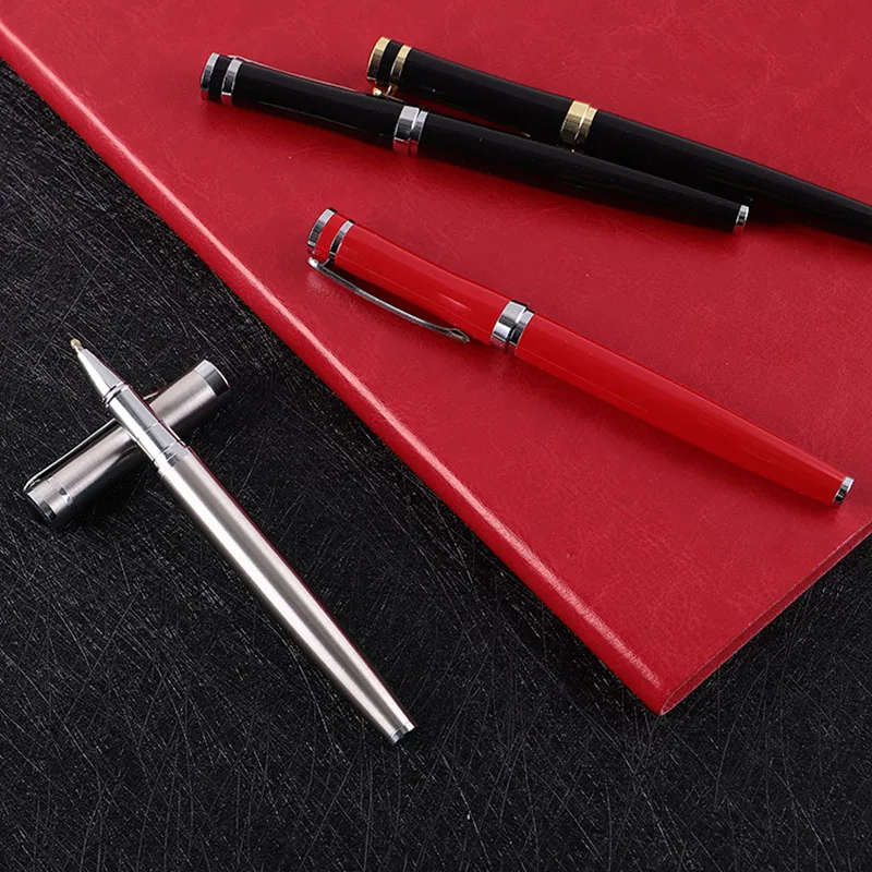 Роскошная ручка для письма в деловом и офисном стиле металлические шариковые