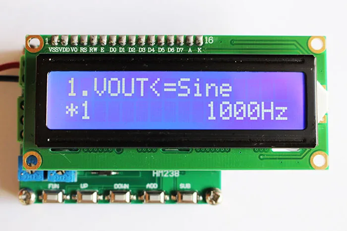 

New version Function signal generator 0~6MHz with pulse generation function