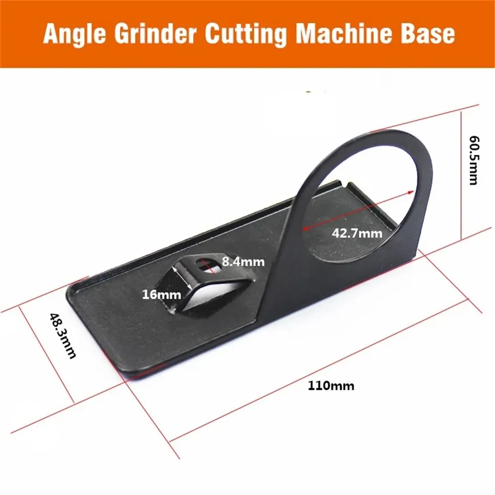 

2PCS Adjustable Metal Angle Grinder Base Bracket Protector Shield Balance Holder Base + Protective Cover Woodworking Power Tools