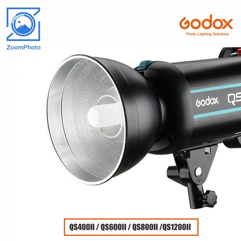 

Godox QS400II 110V 220V 400Ws Photo Strobe Light High-Speed Studio Flash Internal 2.4G Wireless X System