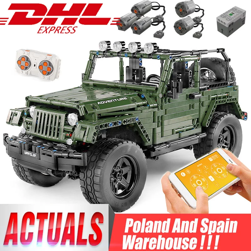 Пресс форма для King 13124 RC джипы Wranglers авантюриста внедорожных автомобилей мс | Блочные конструкторы -4000291860516