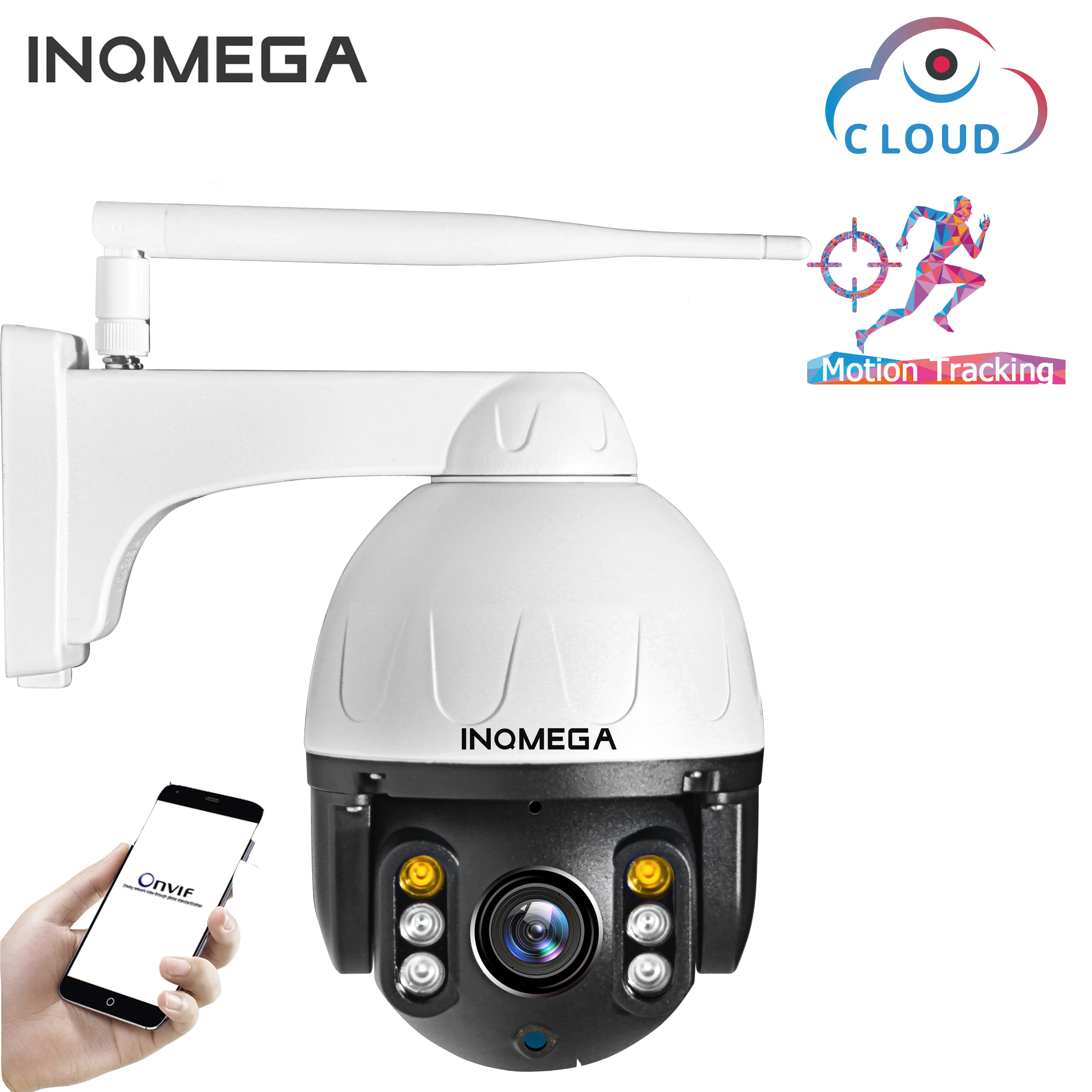 IP камера INQMEGA 1080P 2 МП PTZ Wi Fi|Камеры видеонаблюдения| |