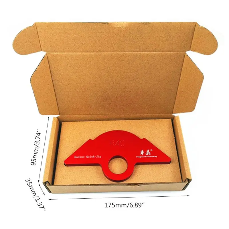 

R20/30/40 Trimming Engraving Machine R Angle Round Corner Arc Routing Template