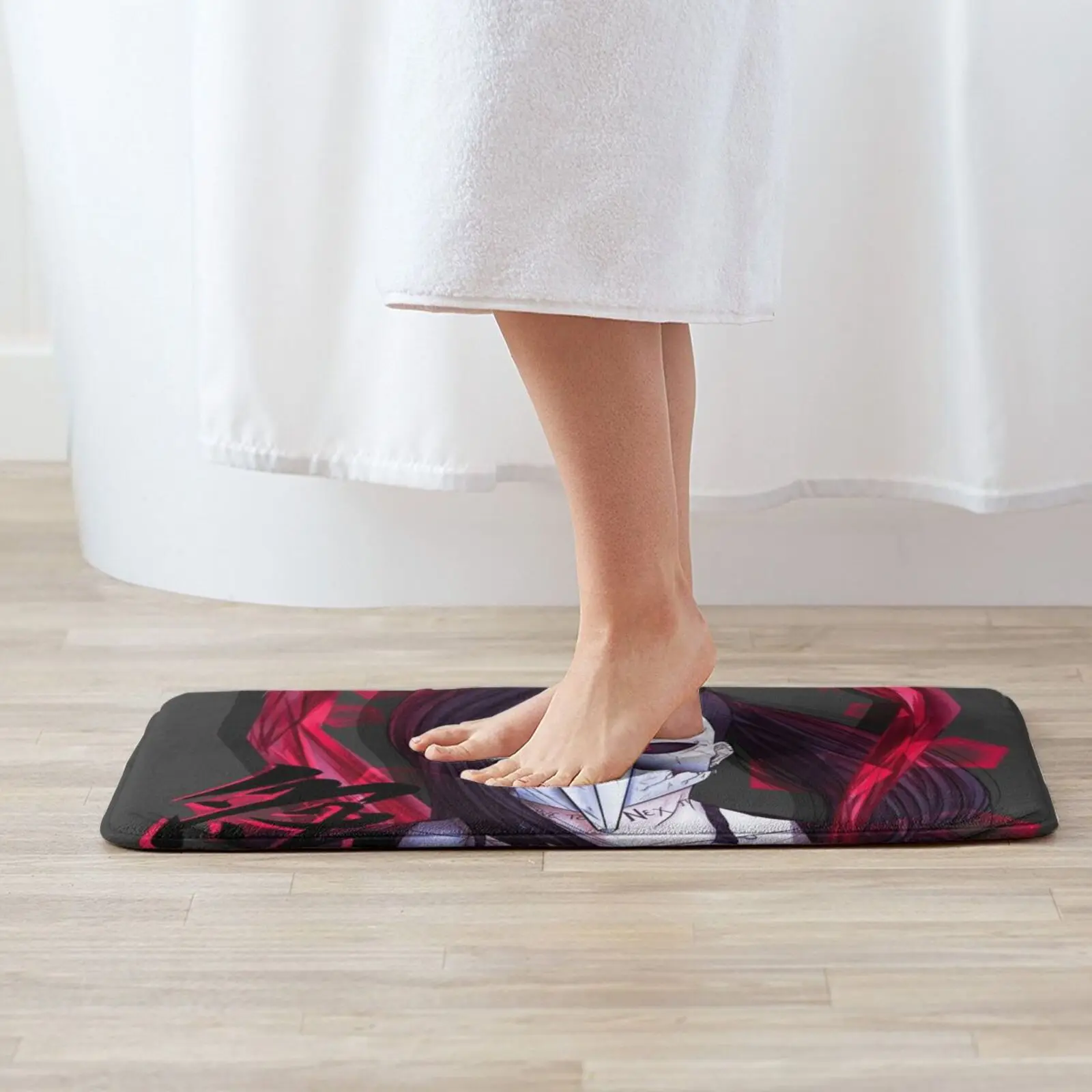 Ута эстетический Токийский Гуль мягкий нескользящий коврик ковер подушка Kanji