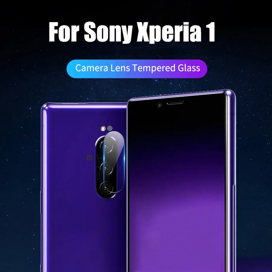 Закаленное стекло для объектива камеры 2 шт. защитная пленка экрана Sony Xperia 10 Plus XA3