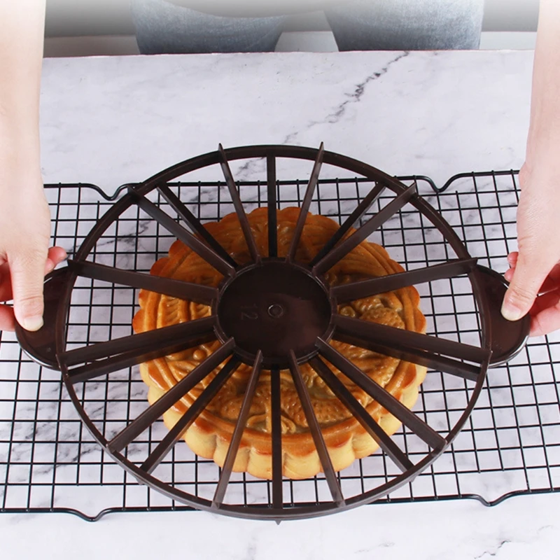 Маркер для торта 10/12 штук равноценная часть Круглый разделитель хлеба резак