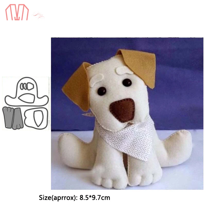 Маи животное собака металлические режущие штампы трафареты для DIY скрапбукинга