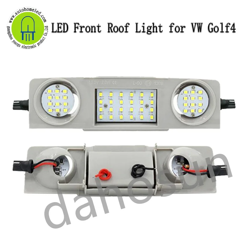 

1Pcs Dahosun White LED Front Roof Light for VW Golf 4 1K1 2003-2009