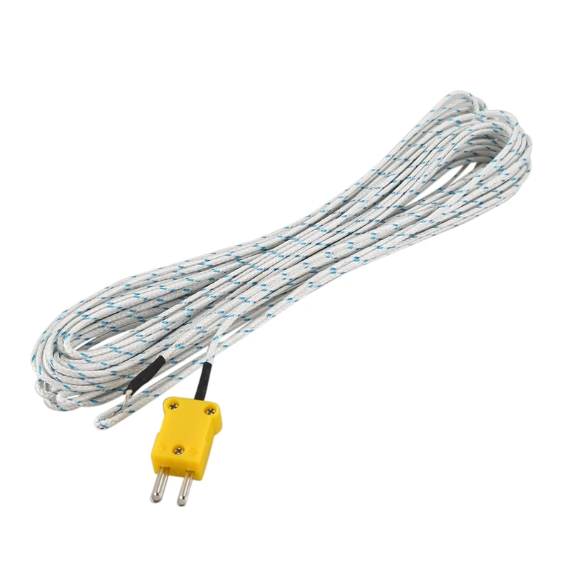 

-50-250 Celsius K Type 10M Cable Temperature Sensor Thermocouple Probe