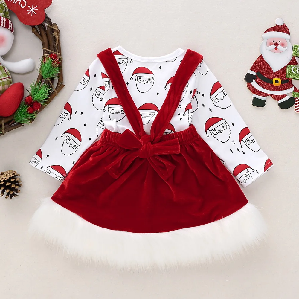 Одежда для маленьких девочек новорожденных на день рождения костюм подвижных