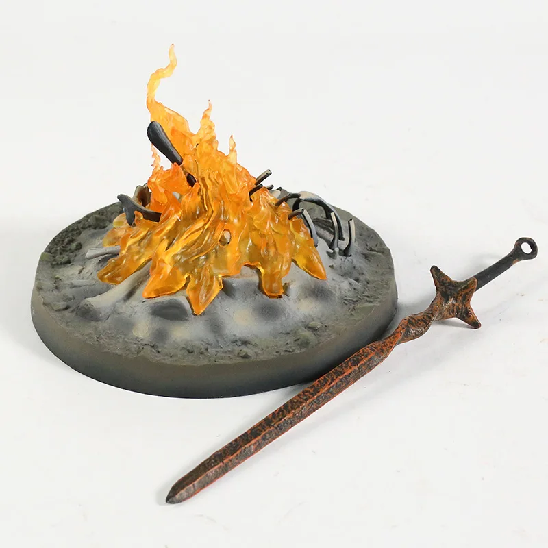 

Dark Souls 3 Bonfire 1/6 Scale PVC Figure Statue Collectible Model Toy with Light