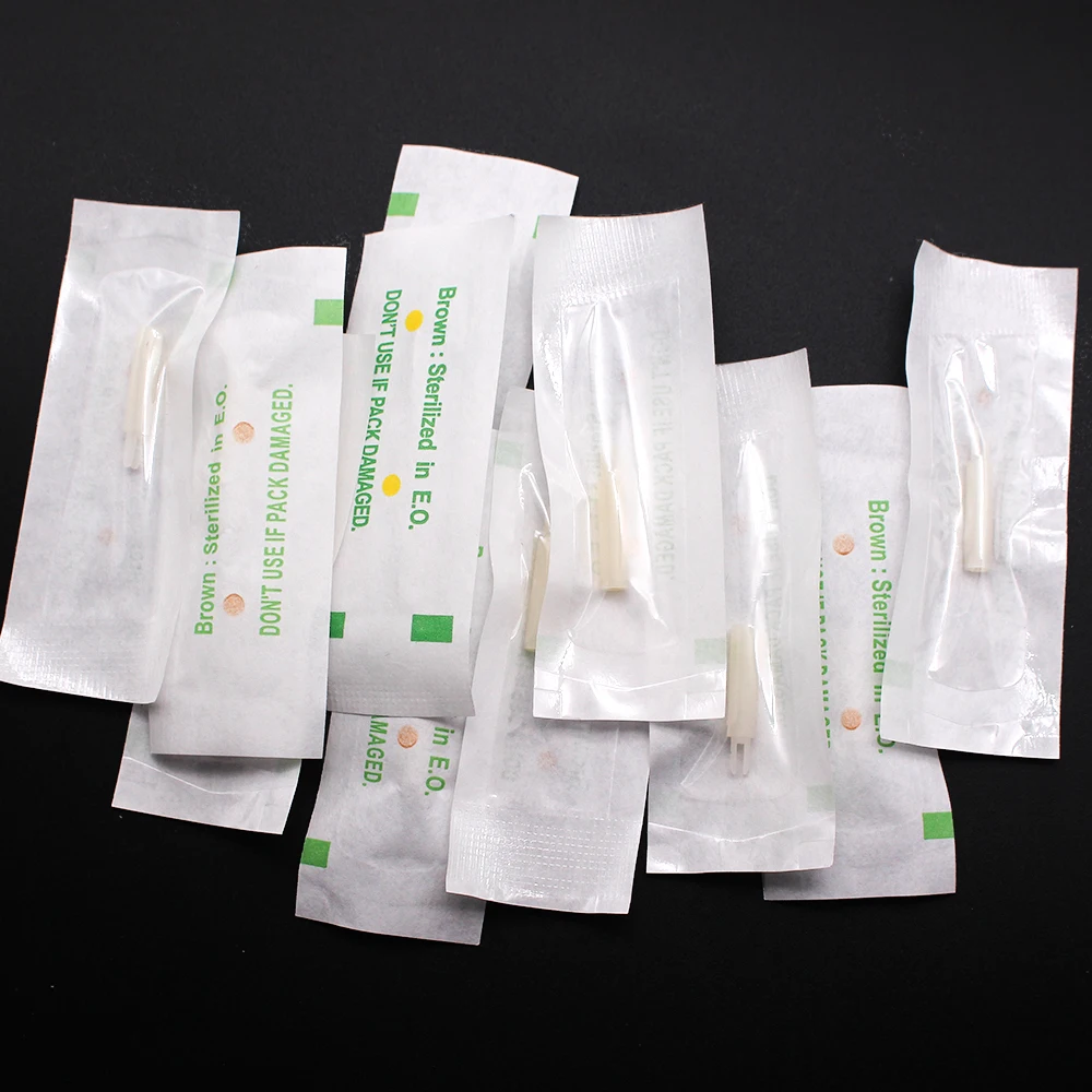 10pcs Taiwan Giant Sun Tattoo Machine Needle Tube Permanent Makeup Tattooing Sunshine Replacement Part/Accessories | Красота и