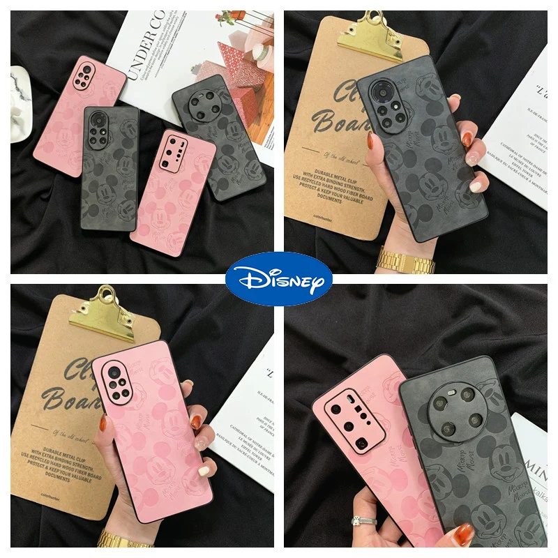 Чехол для телефона Disney с изображением Микки Мауса Для IPhone SE2 7 8 Plus X XS XR 11 12 Pro Max Huawei