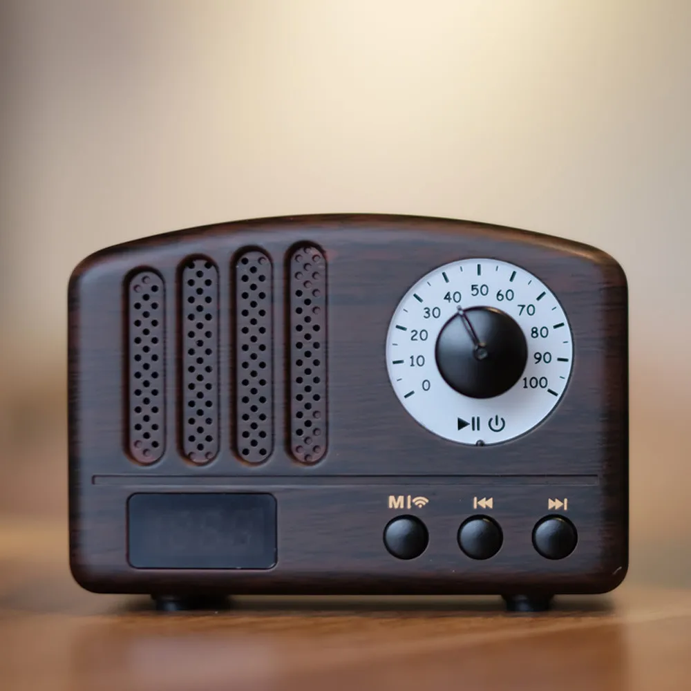 Портативный беспроводной мини-радиоприемник F808 Волшебная цветная лампа с