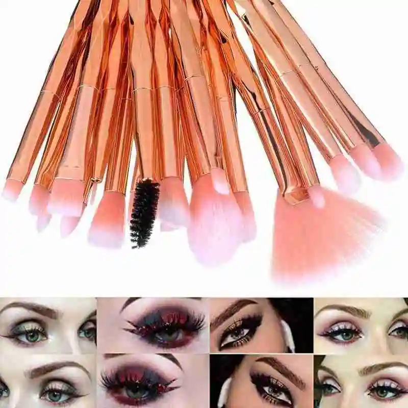 

20pcs/set Makeup Brush Set Crystal Handle Nylon Eye Foundation Kit Brushes Blush Contour Brushes Make Up Eyeshadow Shadow T H7N1