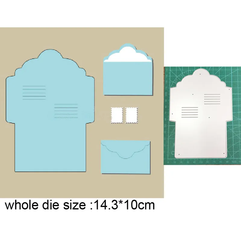 Металлический Трафаретный вырубной штамп кроя поделочная форма рамка в виде