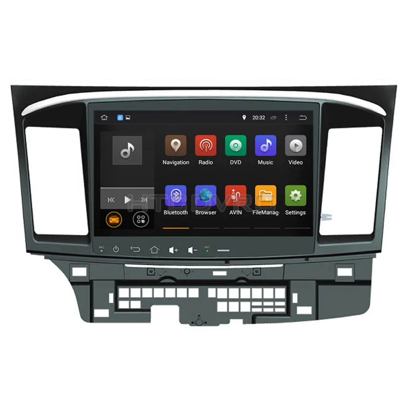 YMODVHT 10 1 дюймовый Восьмиядерный 4 Гб + 32 ГБ Android 9 0 автомобильный dvd плеер для Mitsubishi