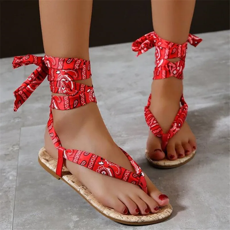 

Large size women's sandals summer new style strappy flat-bottomed fashion sandals women flip-flops casual womens platform sandal