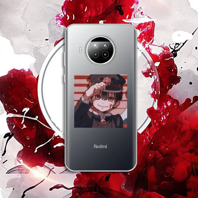 

Toilet bound hanako kun Phone Case Transparent for Xiaomi Redmi note 10 t 8 9 pro lite 11