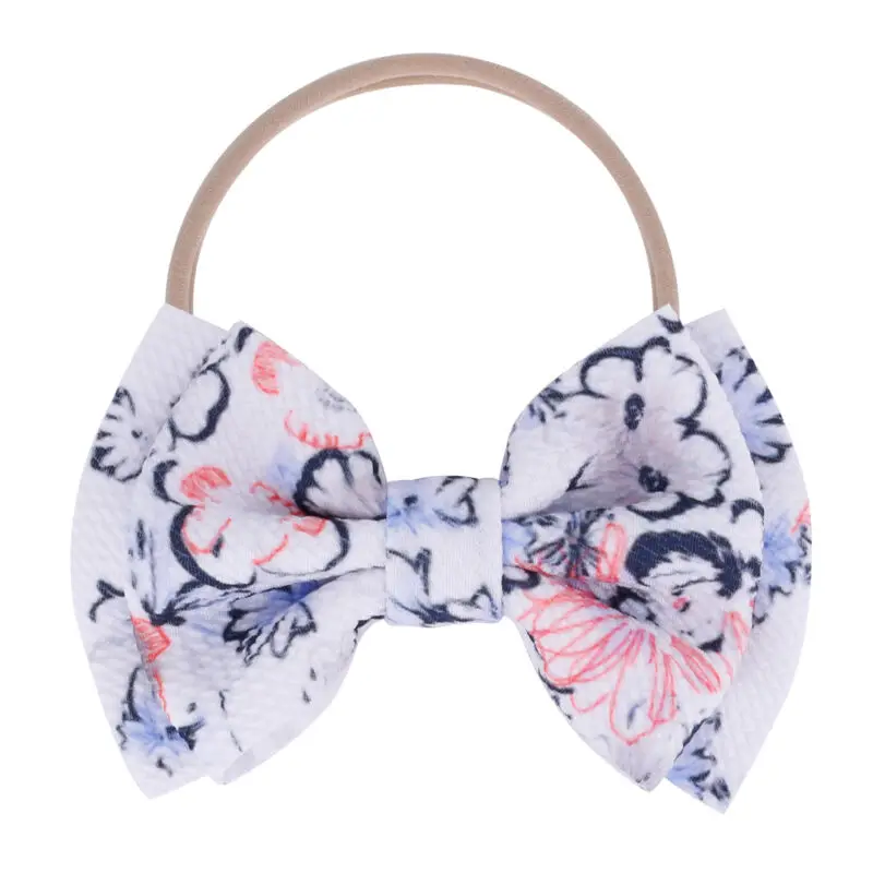 Для младенцев головной убор для девочки дети Лук головная повязка новорожденных