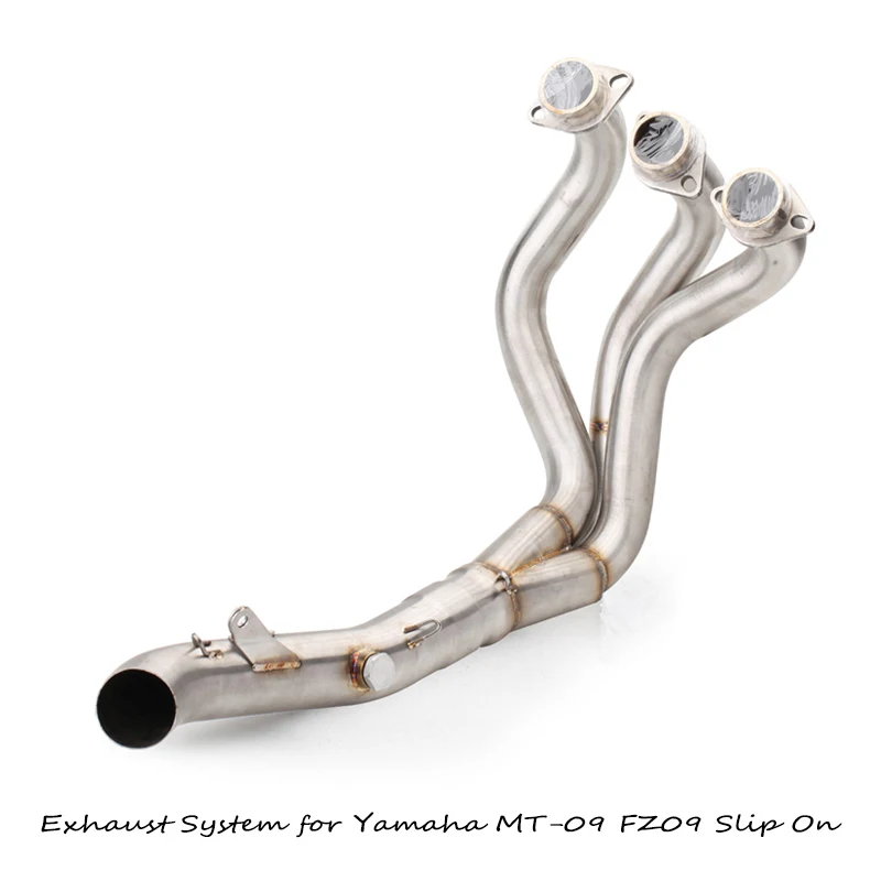 Полная выхлопная система MT 09 FZ09 для Yamaha слипон головка средняя задняя труба