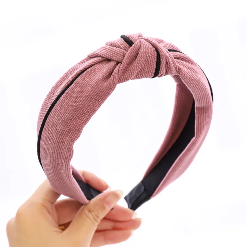 

Knitting Fabric Knot Hairband Knotted Headband for Women Girls Hair Accessories