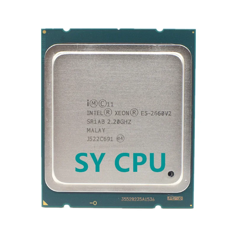 Процессор Intel Xeon E5-2660v2 E5 2660v2 2660 v2 2 ГГц десятиядерный двадцать потоков процессор 25