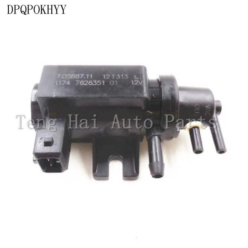 

DPQPOKHYY для BMW F10 F30 F12 F01 E70 E90 F25, вакуумный преобразователь давления 7626351 7584628