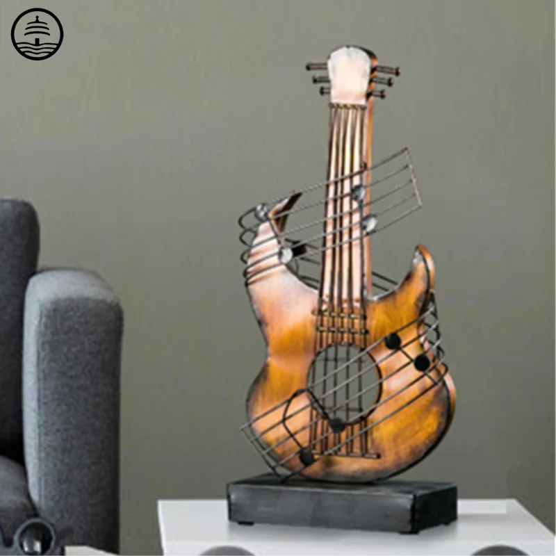 

Bao Guang Ta Современная Простая Офисная скрипки Музыкальные инструменты Модель статуя Творческий Гостиная дома декоративная скульптура A3021